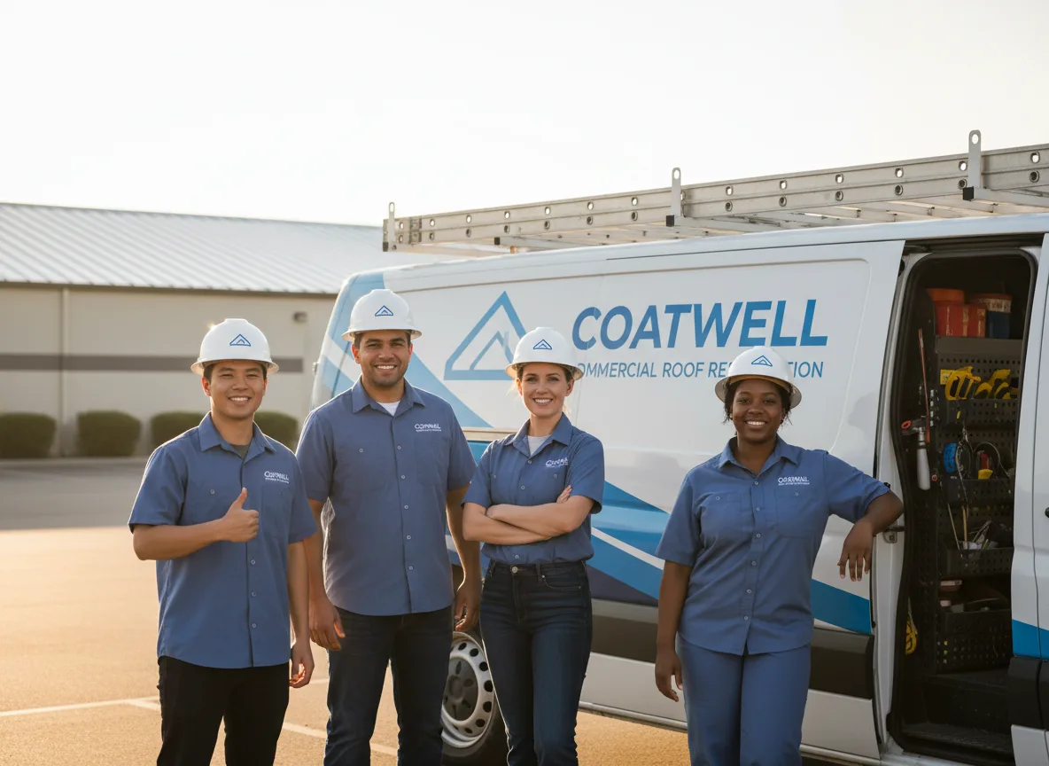 Commercial roof coating company in Kerby, OR